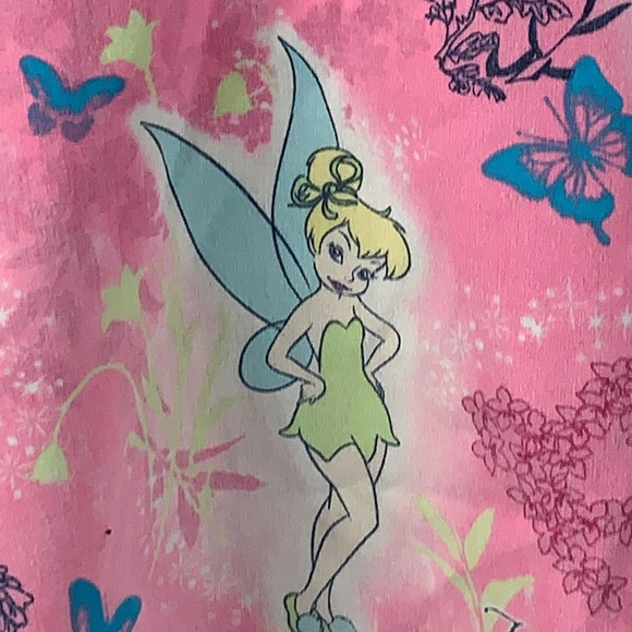 The Wonderful World of Disney Tinkerbell scrub top size L - Picture 6 of 14